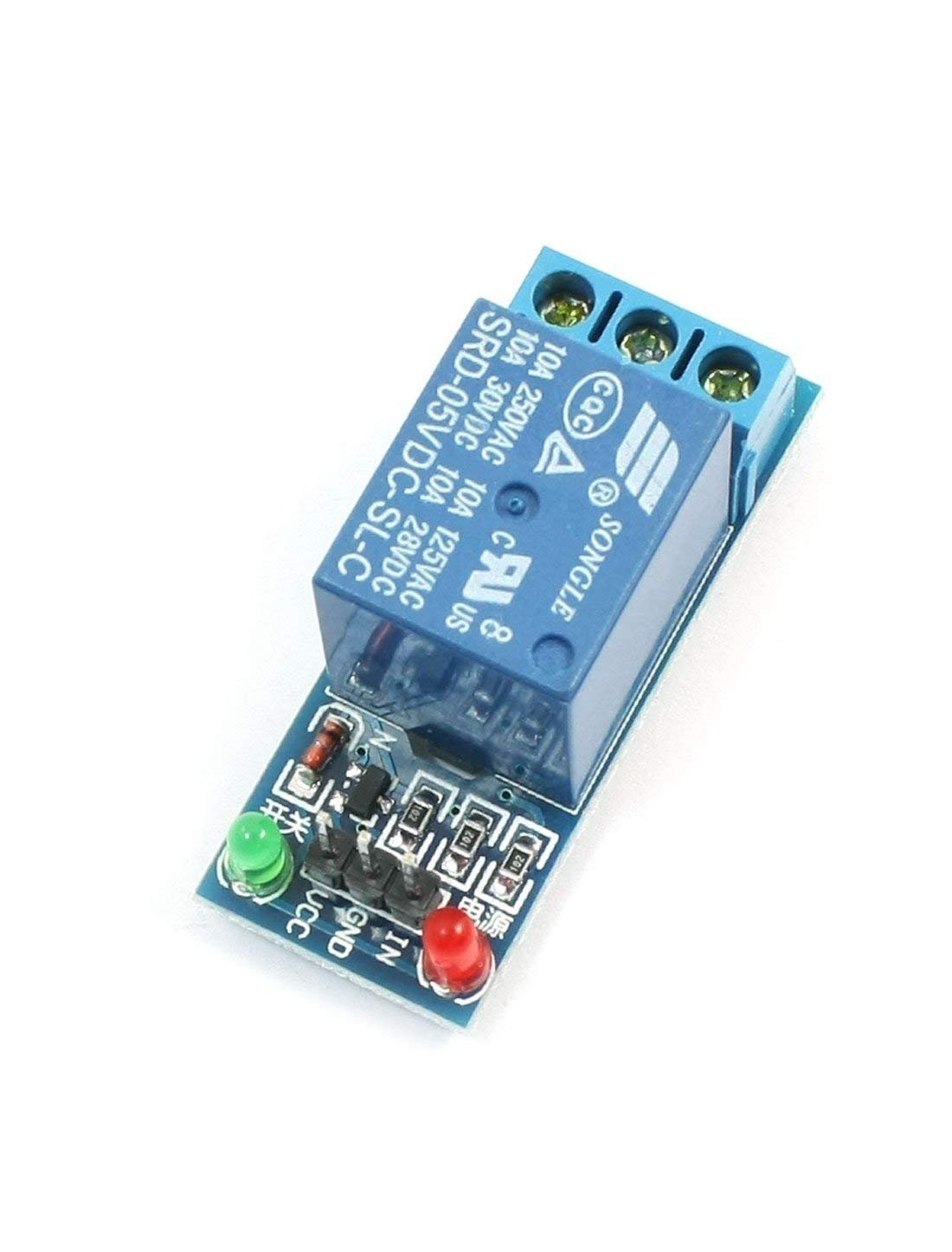  5V Relay One Channel Module for Raspberry Avr Pic Low Level Trigger 